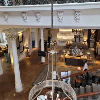 Interior of The Milner York hotel lobby