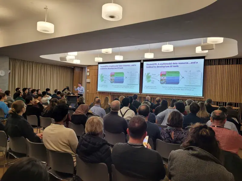 Audience watching a guest lecture